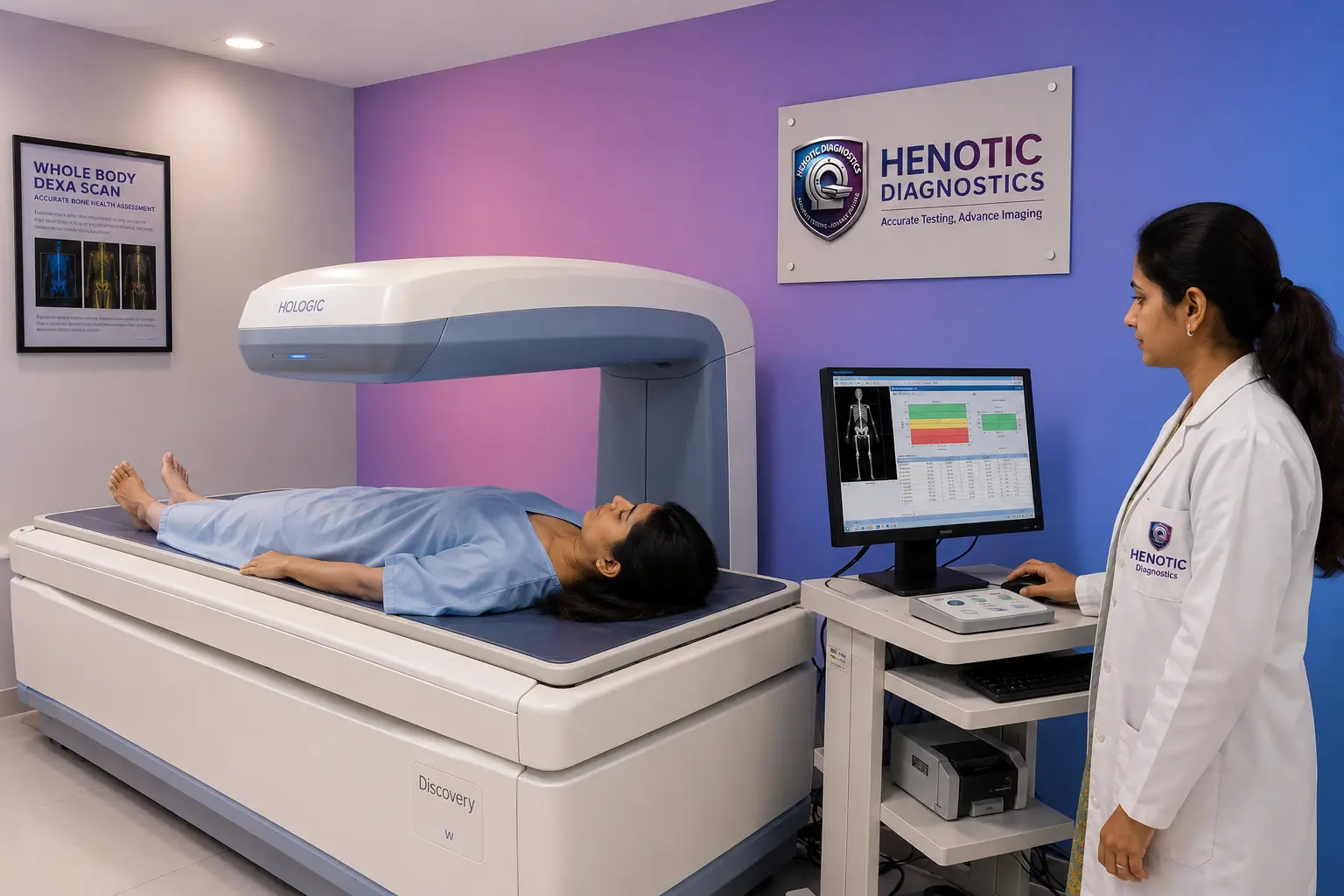 BMD DEXA Scan for checking bone mineral density