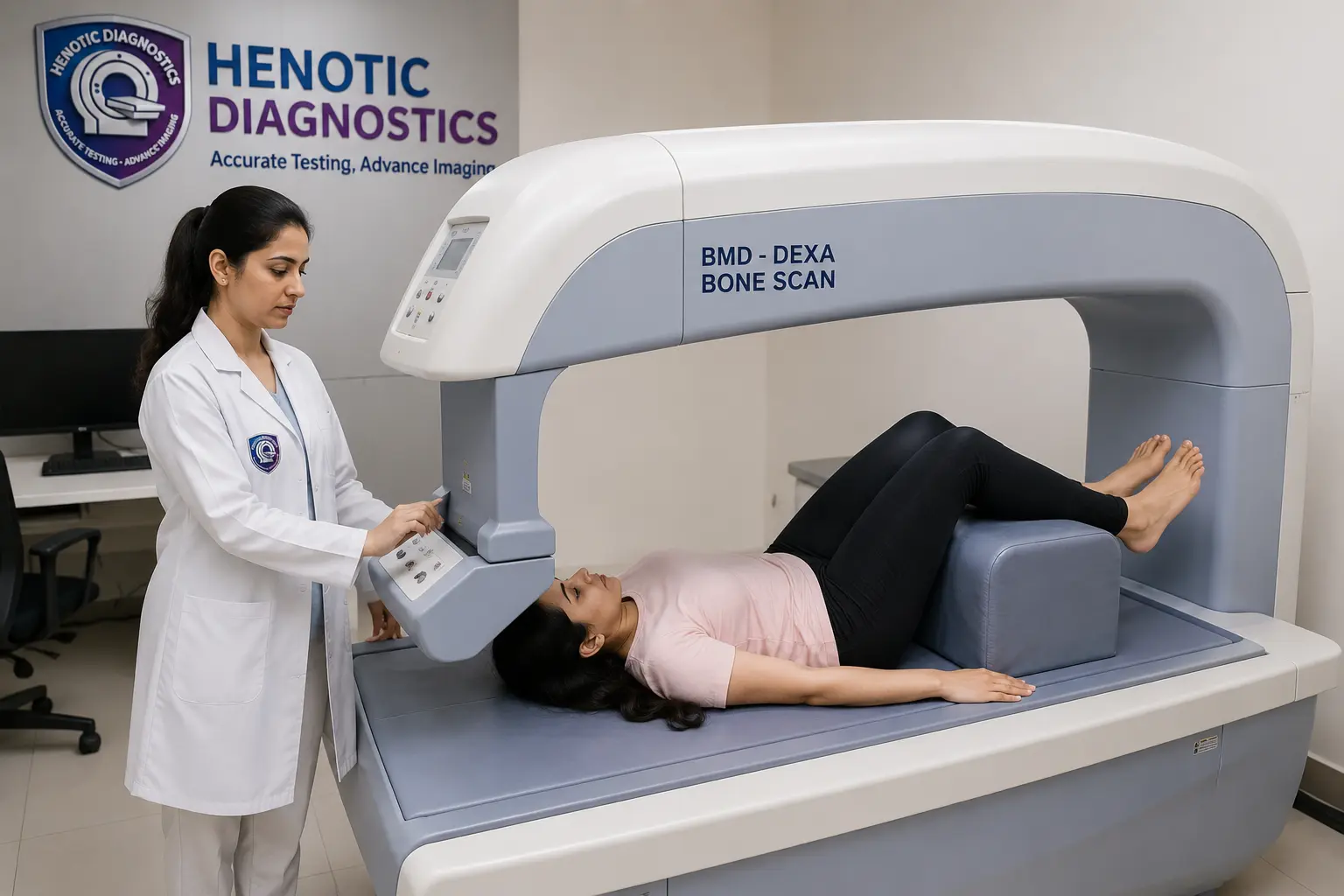 DEXA bone density scan