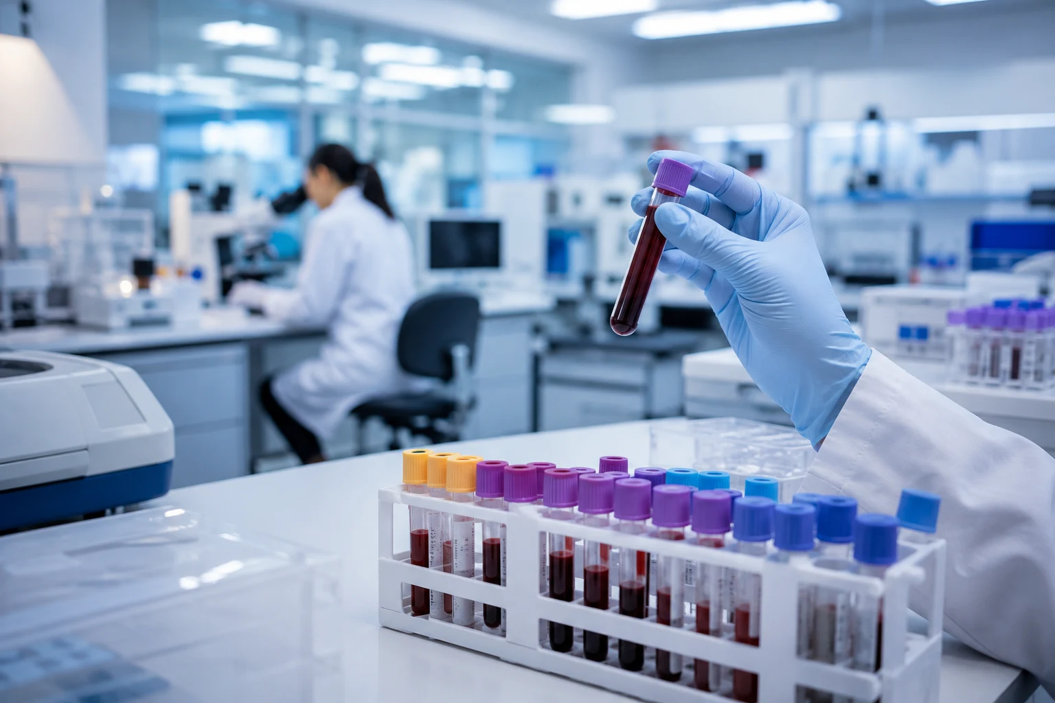 Advanced automated immunoassay diagnostic system processing comprehensive endocrine and hormone panels
