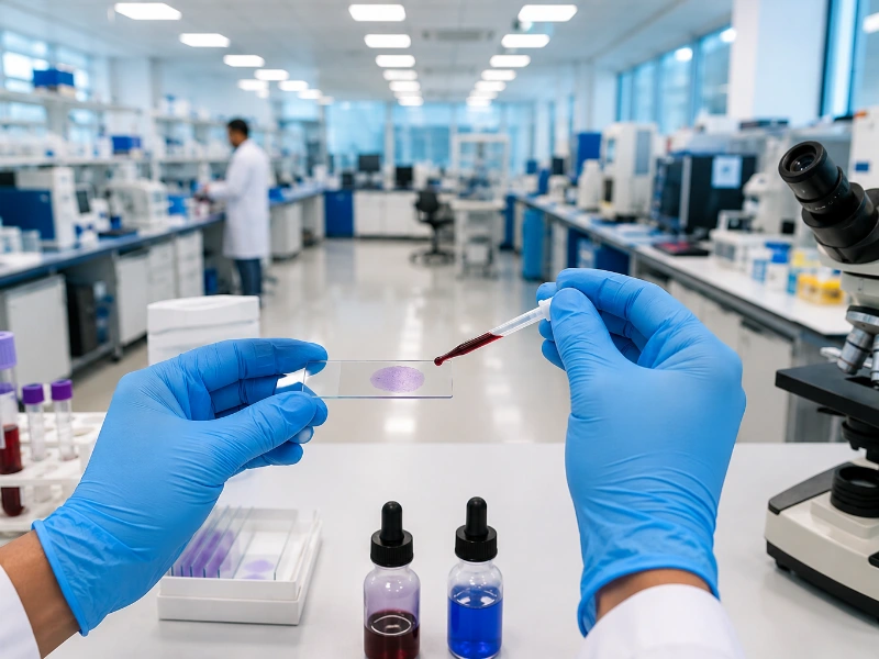 Advanced automated clinical blood screening and microscopy setup for malaria parasite identification
