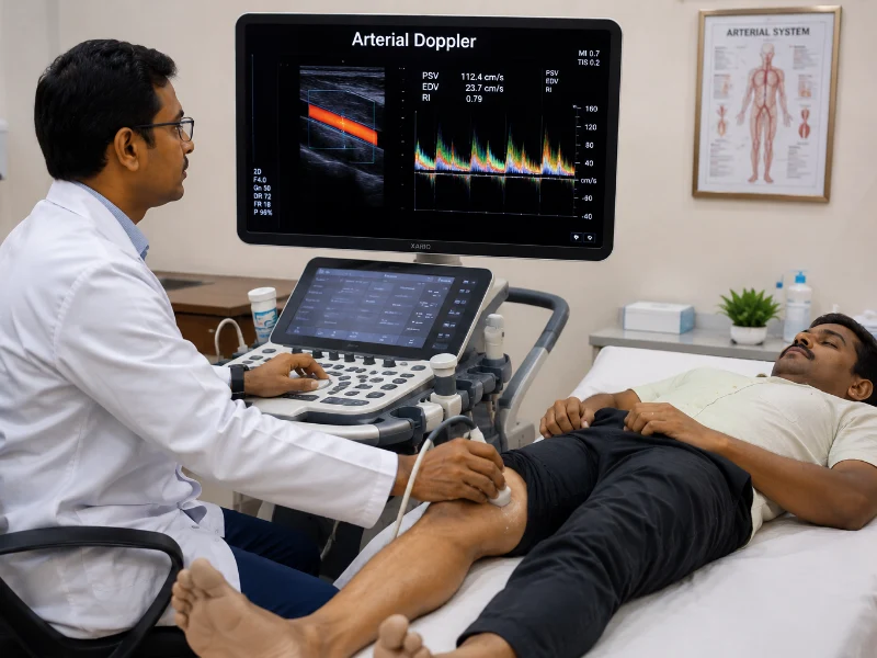 Advanced Vascular Doppler Imaging Technology Machine