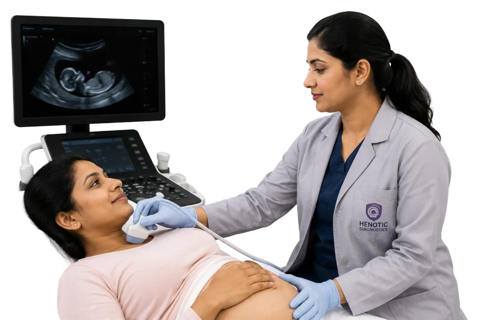 Advanced NT Scan ultrasound machine for early fetal anomaly screening